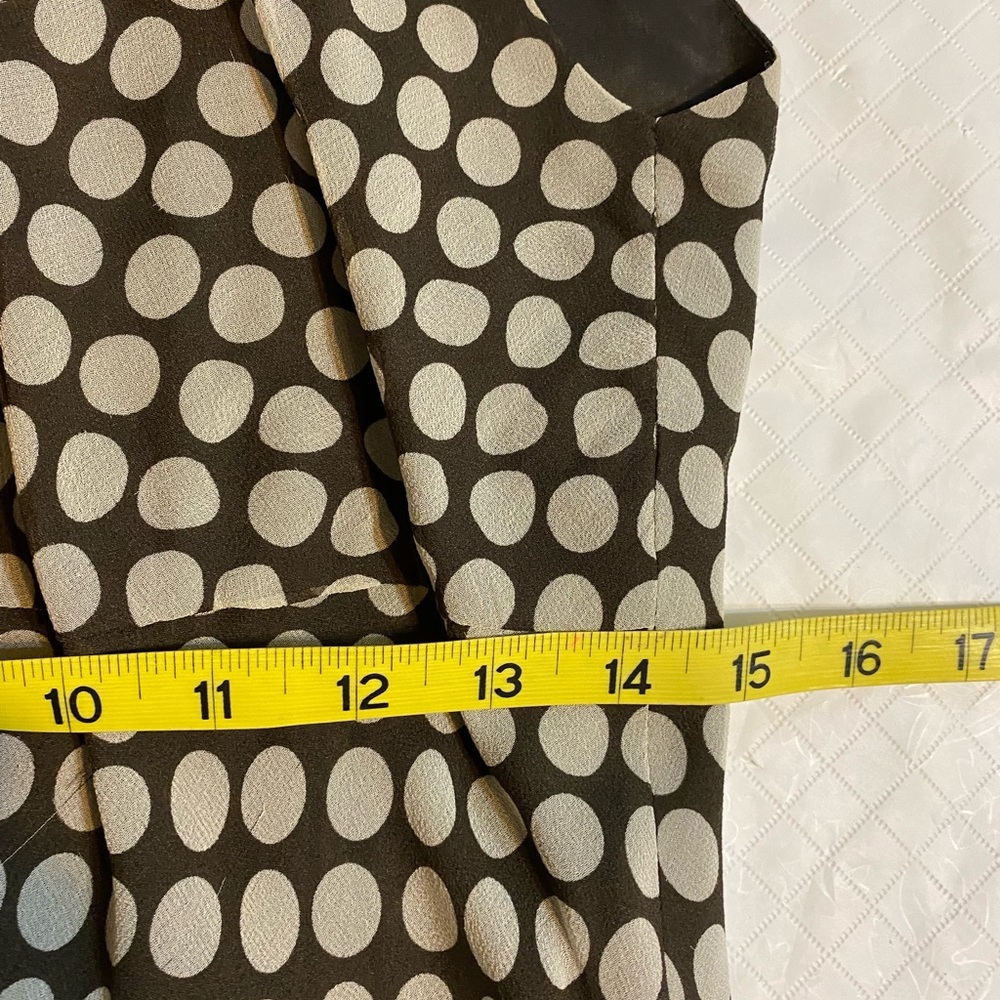 Maggy London Brown and tan Halter Sundress - Picture 3 of 7